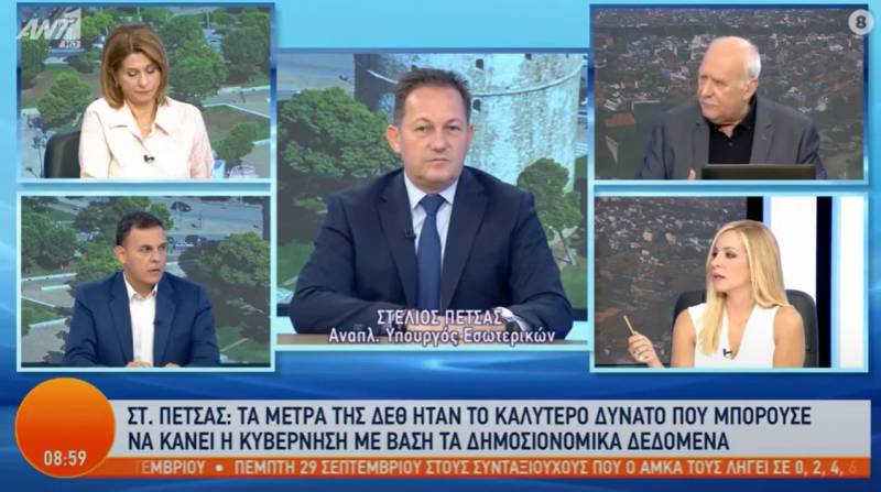 Σάλος με τη δήλωση Πέτσα για ακρίβεια: «Όποιος δεν προσαρμόζεται, πεθαίνει» (vid)