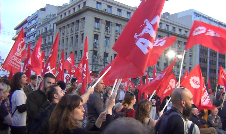 Η Προεκλογική συγκέντρωση της ΑΝΤΑΡΣΥΑ στην ΕΡΤ2 (Βίντεο)